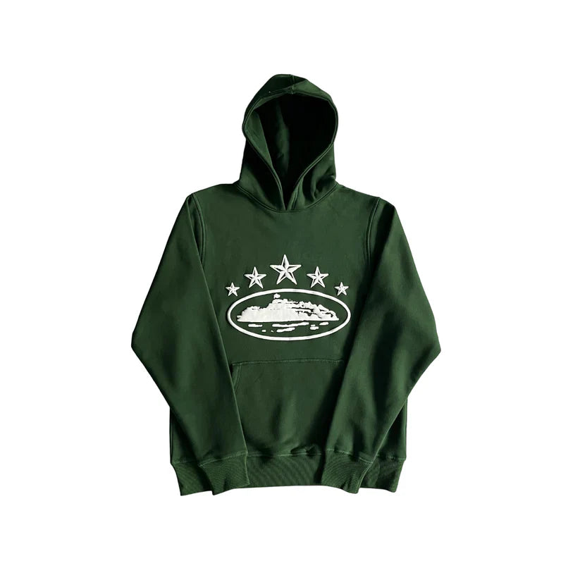 5 Starz Alcatraz Hoodie - Green