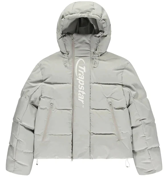 Hyperdrive Technical Puffer Jacket - Light Grey