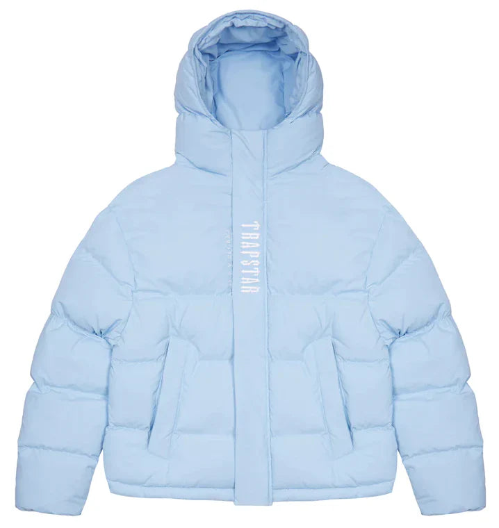 Decoded Hooded Puffer Jacket 2.0 - Ice Blue