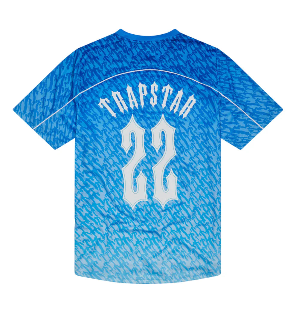 T-shirt Football Trapstar- Blue