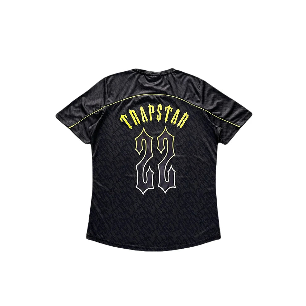 T-shirt Football Trapstar - Black