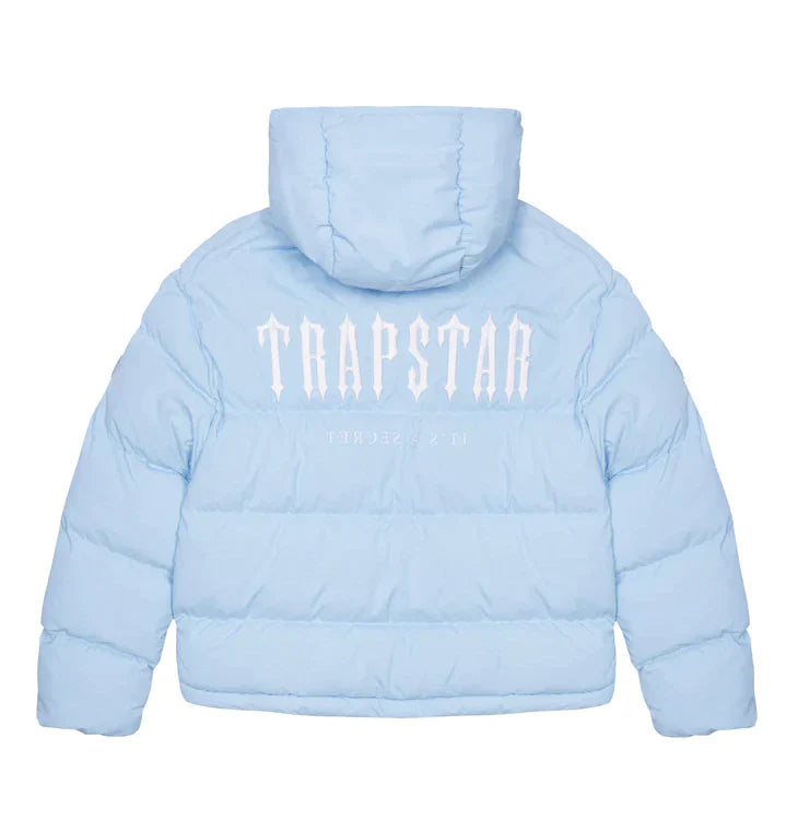 Decoded Hooded Puffer Jacket 2.0 - Ice Blue