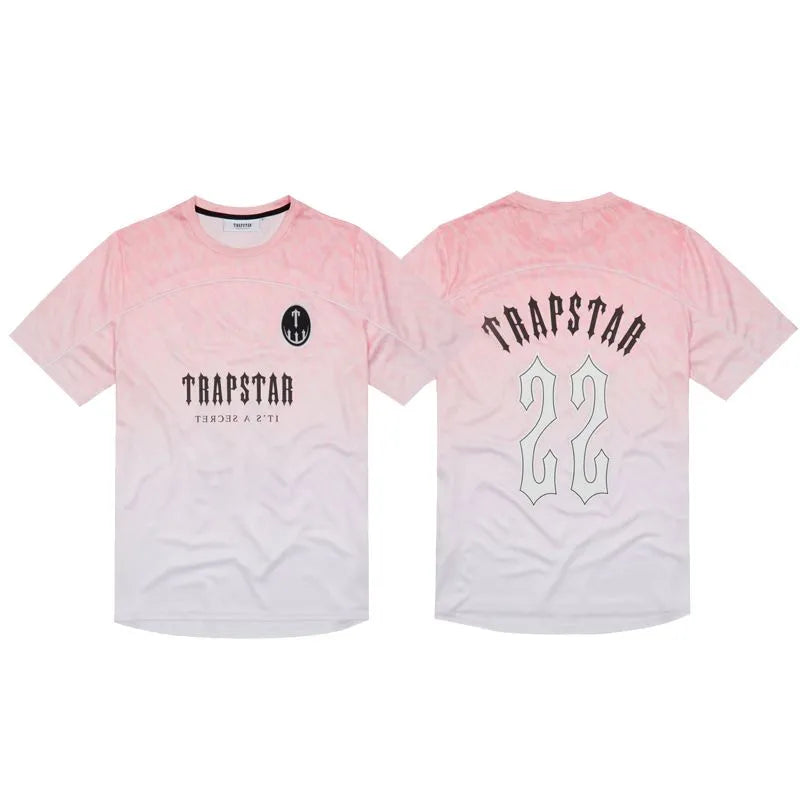 T-shirt Football Trapstar - Pink