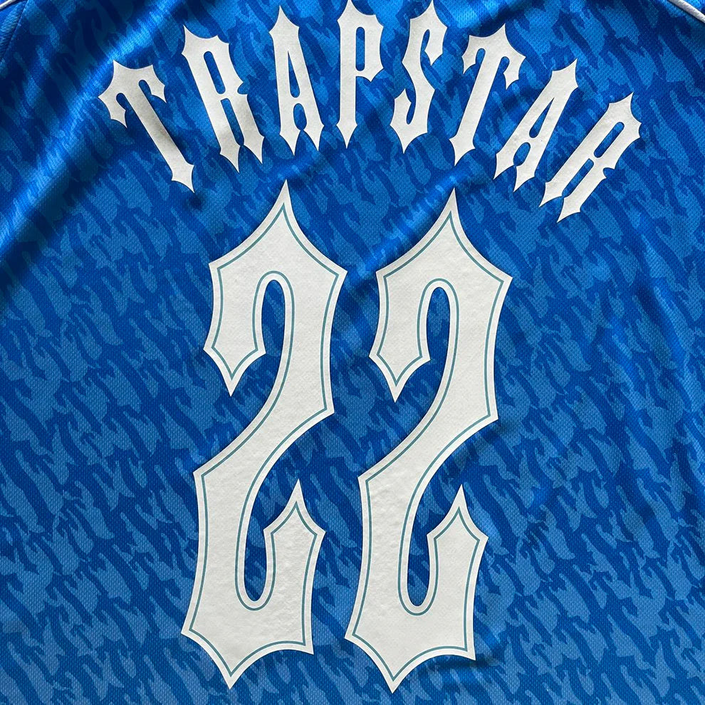 T-shirt Football Trapstar- Blue