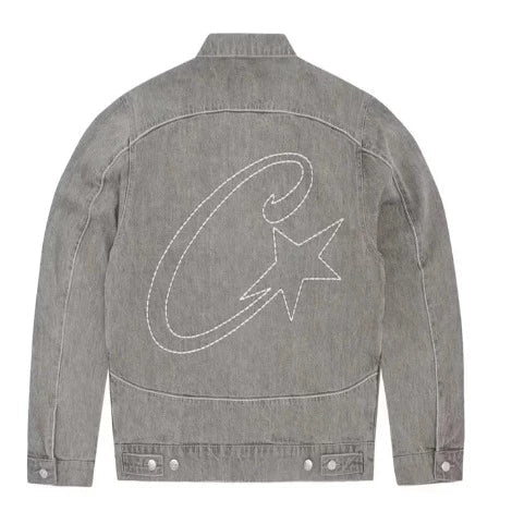 C-Star Denim Trucker Jacket - Washed Grey