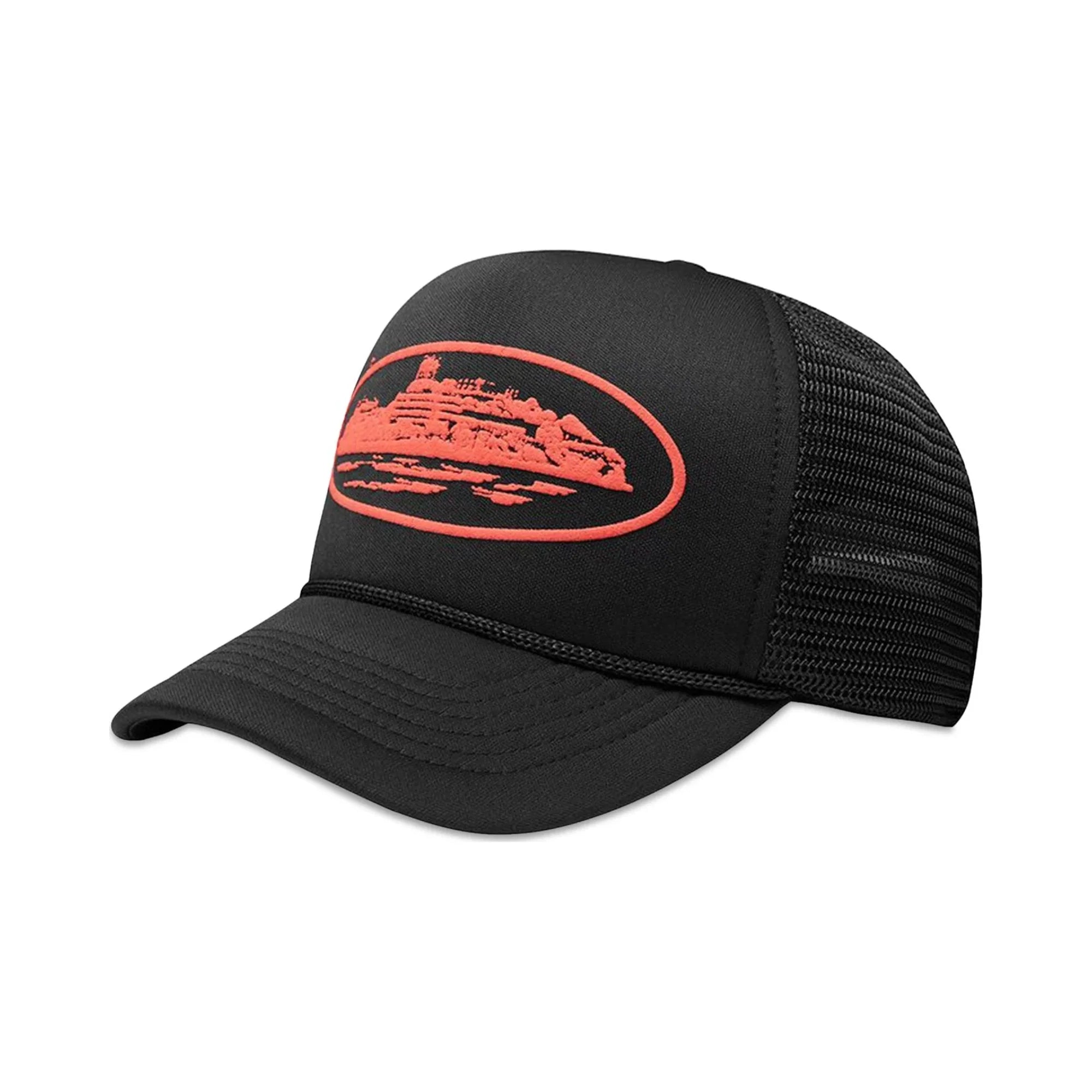 Alcatraz Trucker Hat Black/Red