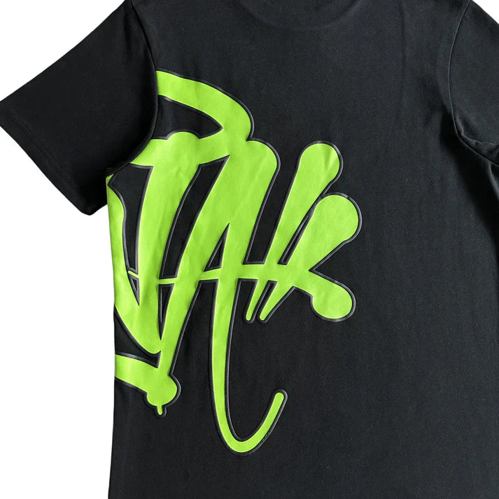 Syna World Tee Short Sleeve T-shirt - Black/Green