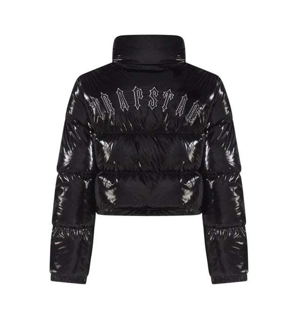 (W) Irongate Puffer Jacket - Shiny Black