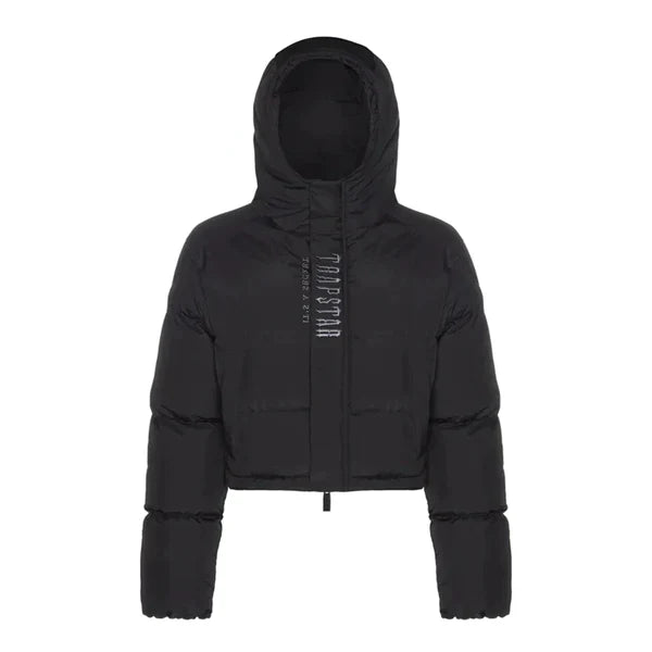 (W) Decoded Hooded Puffer Jacket - Black