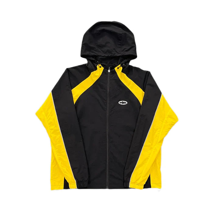 Alcatraz Sun & Rain WindBreaker - Black/Yellow