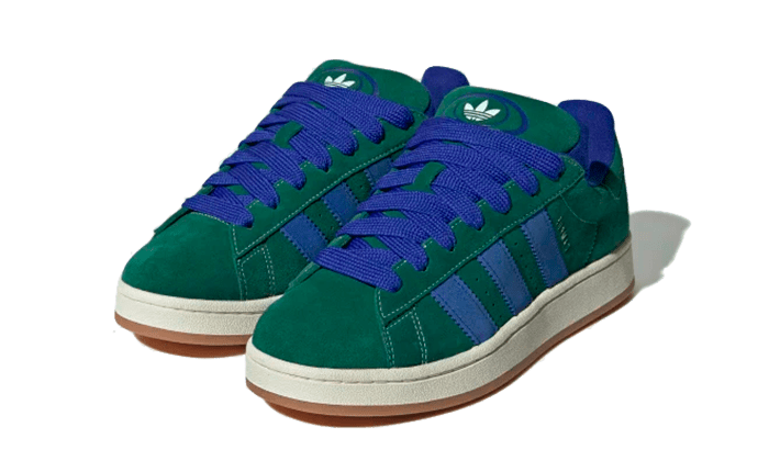 Adidas Campus 00's Dark Green Semi Lucid Blue